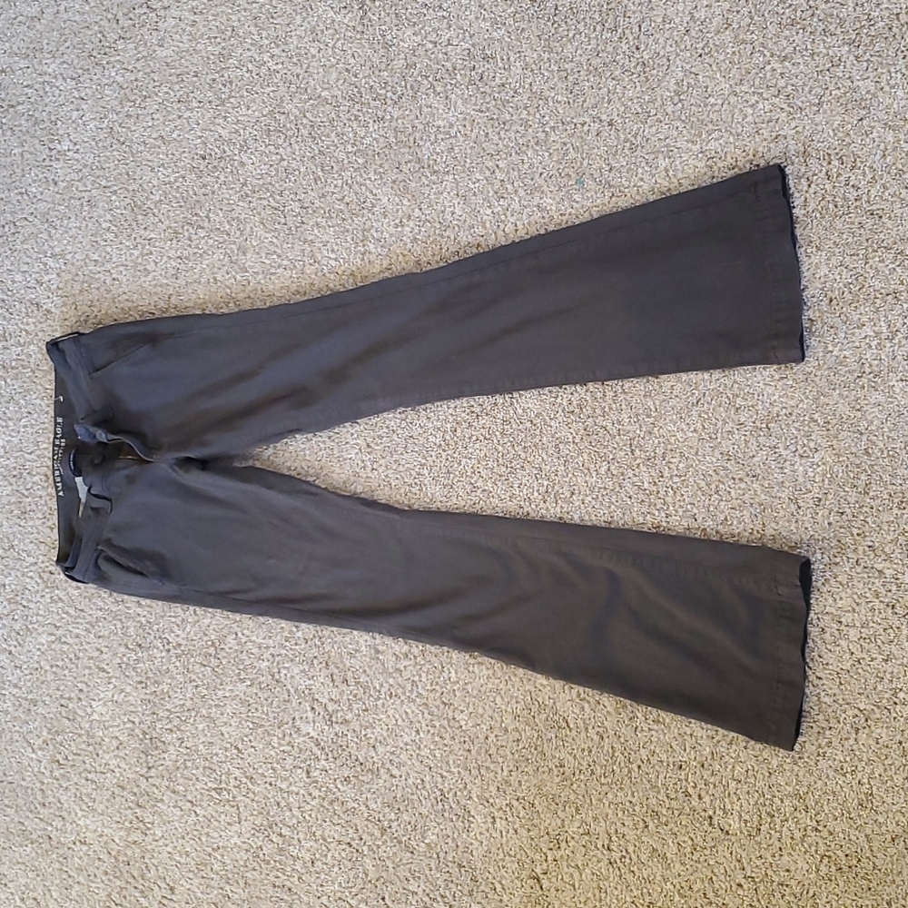 American Eagle Outfitters Super Stretch X size 2 long trousers Charcoal